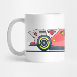 Race car, formula, race, car Mug